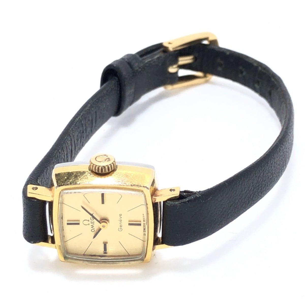 OMEGA(オメガ) 腕時計 - レディース 社外ベルト ゴールド - メルカリ