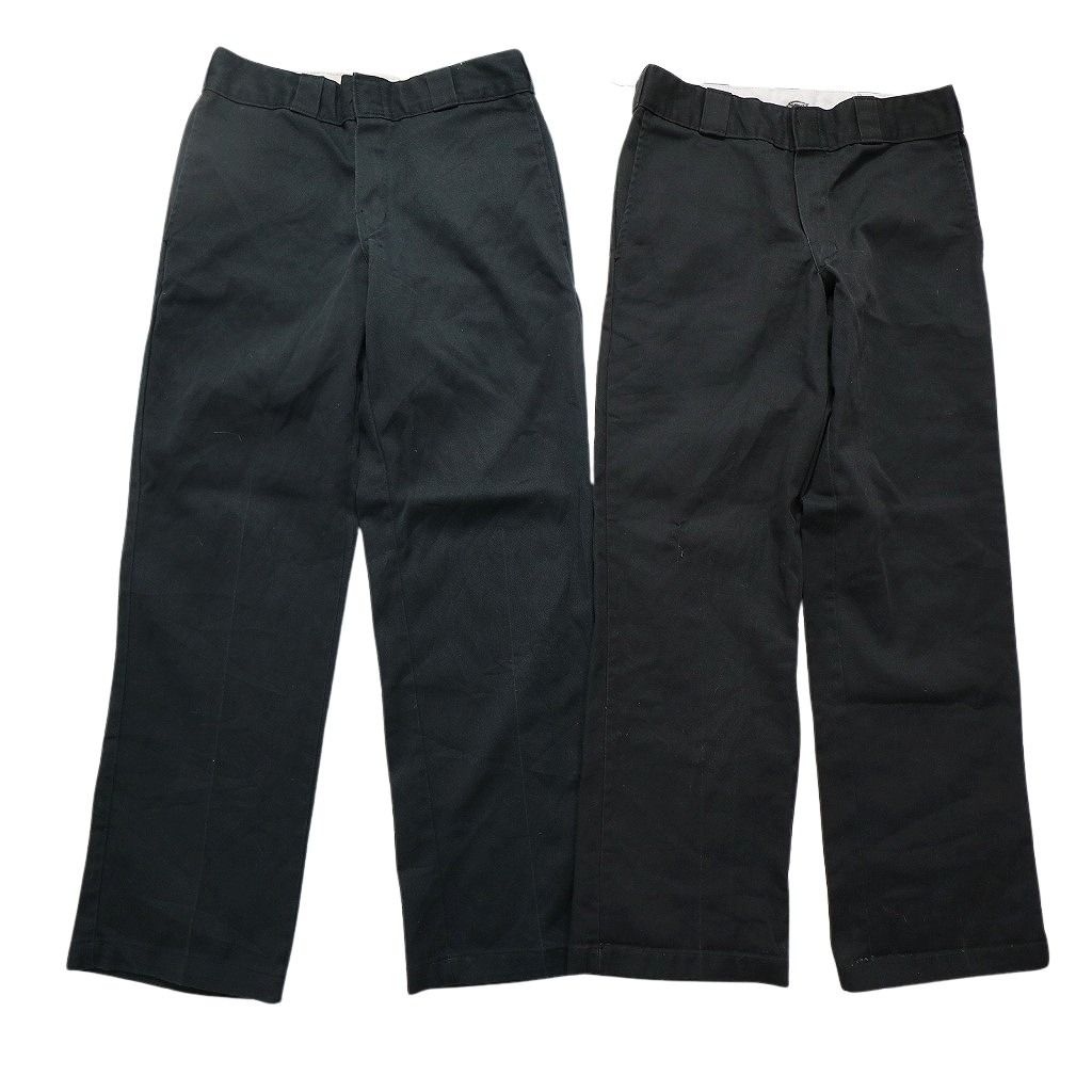 古着卸 まとめ売り ディッキーズ Dickies 874 ワーク パンツ 8枚セット メンズ 32 |31 |30 ノープリーツ センタークリース 古着 NB9796
