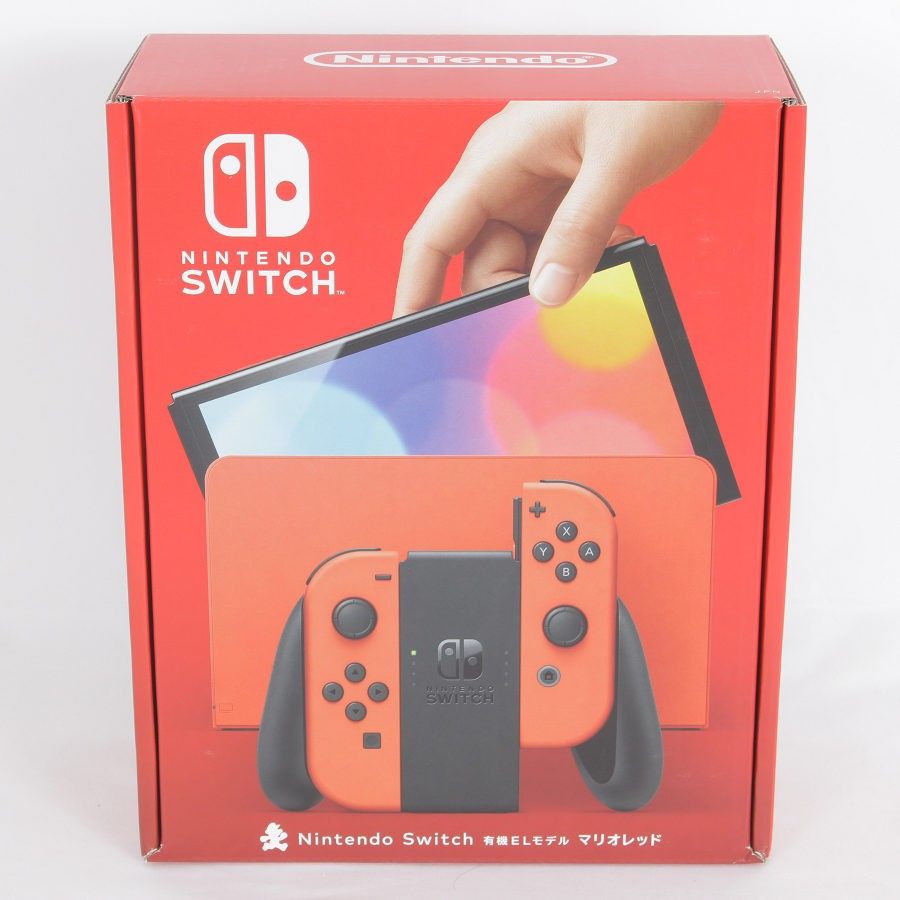 新品】Nintendo Switch 有機ELモデル HEG-S-RAAAA マリオレッド ニンテンドースイッチ 本体 - メルカリ