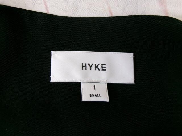 中古】HYKE ﾊｲｸ ﾌﾞﾗｳｽ 長袖 ﾘﾎﾞﾝ 37-01-35-01039 ﾌﾞﾗｯｸ 1 SMALL