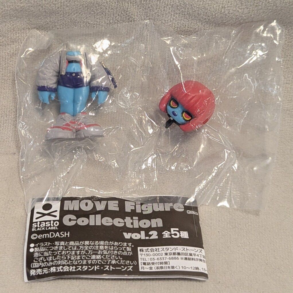 emDASH MOVE Statue 再販無し限定品 STASTO BLACK LABEL MOVE Figure Collection vol.2 EMDASH