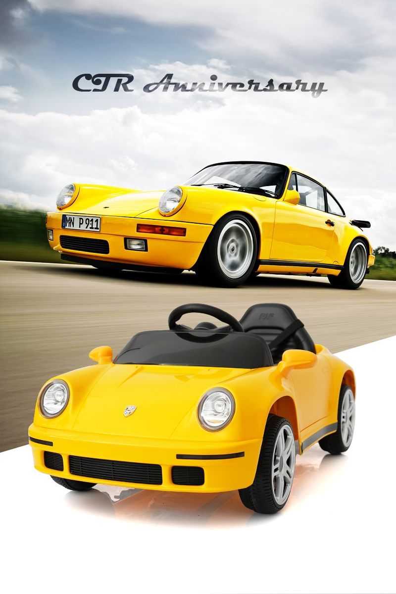 【超特価】 乗用玩具 乗用ラジコンカー ルーフ RUF CTR Anniversary 997 2WD 12V4.5Ah 4輪サスペンション 子供 おもちゃ ラジコンカー 電動乗用玩具 緊急大幅値下げ！