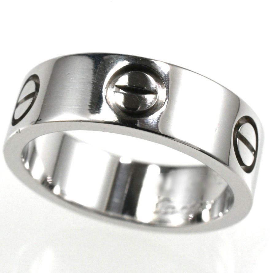 Cartier カルティエ ラブリング K18WG ホワイトゴールド SIZE:49 Au750 