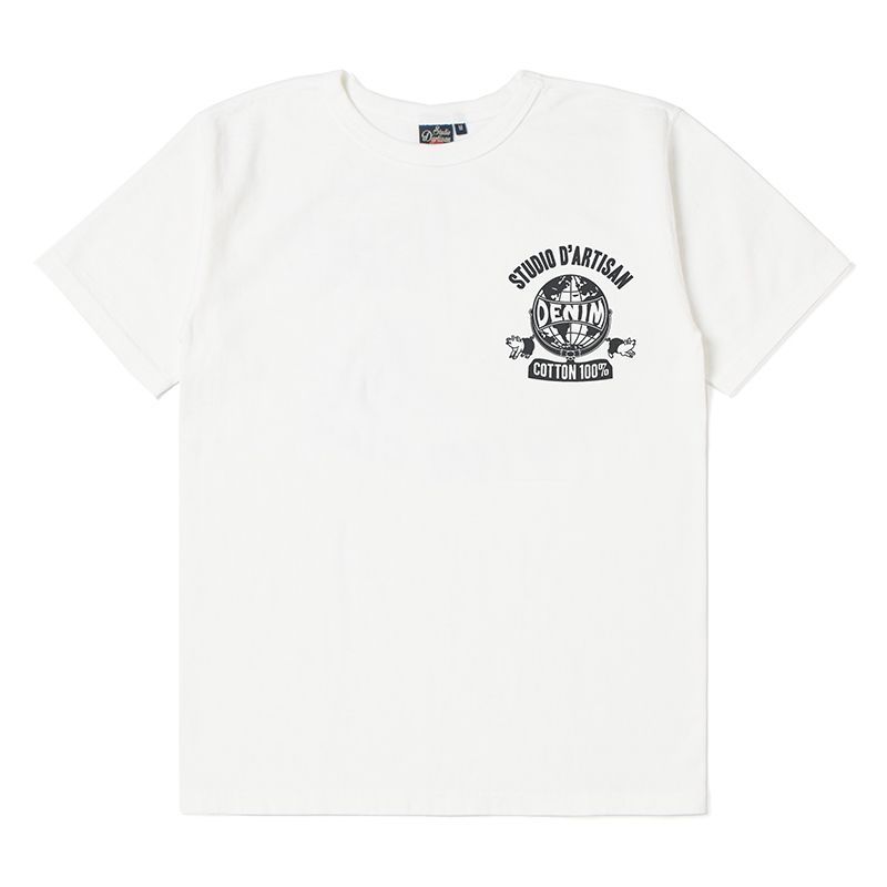 値引き　STUDIO D'ARTISAN 吊り編み プリント Tシャツ 楽天市場】ステュディオ・ダルチザン STUDIO D'ARTISAN 吊り編み