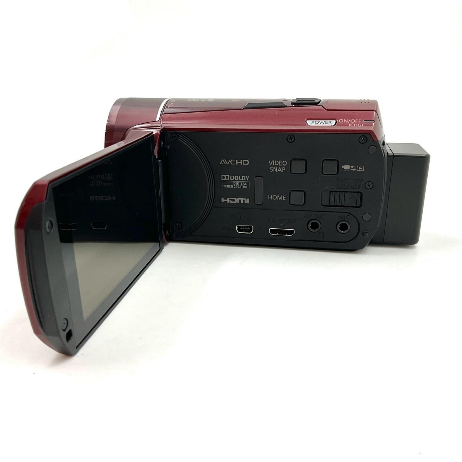 Canon iVIS HF M51 [レッド] 動作確認済【全額返金保証】【最速