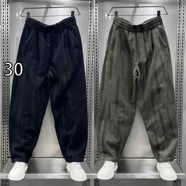 [30]秋冬 メンズ  服 シンプル ファッション オシャレ 大人 かっこいい 大きいサイズ ストリート 紳士服  ストライプ カジュアル 秋冬 ワイド レッグ パンツ ストレート