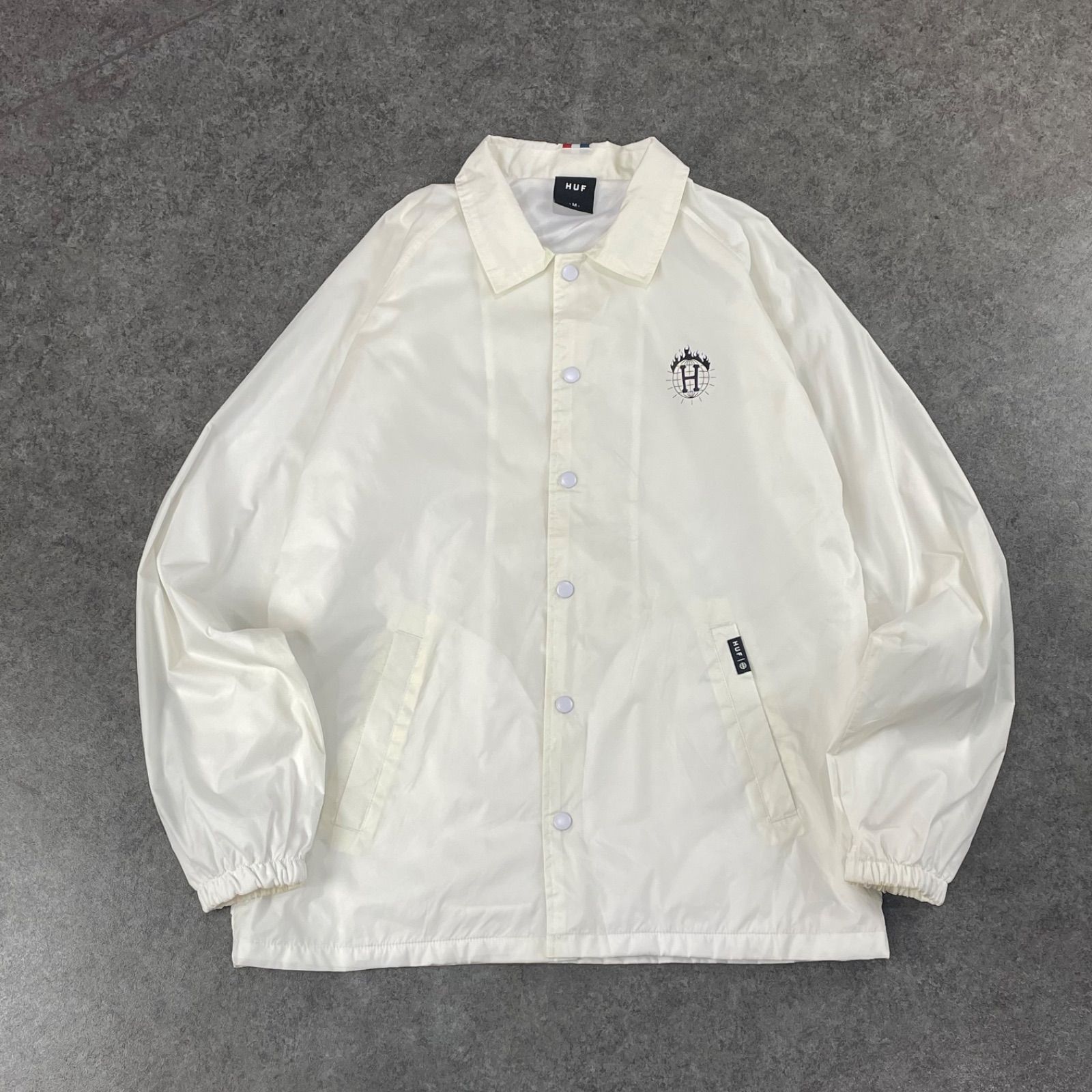 HUF THRASHER Coach Jacket ハフ スラッシャー コラボ 別注 コーチ 