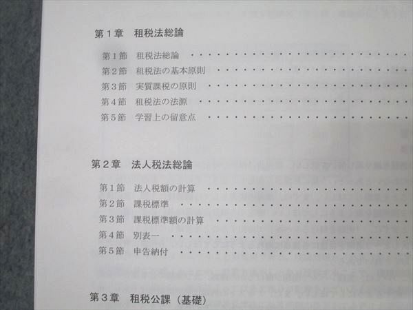 CPA会計学院 公認会計士講座 租税法 個別計算問題集 法人・所得