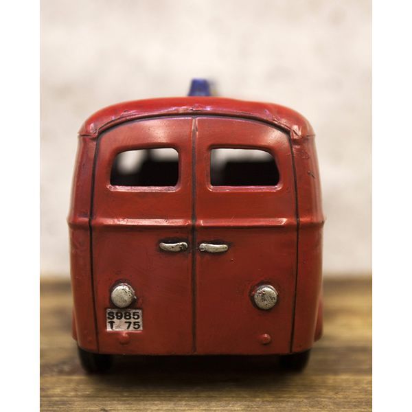 レトロ調 ヴィンテージ FIRE TRUCK 消防車 ブリキ レトロ ブリキ