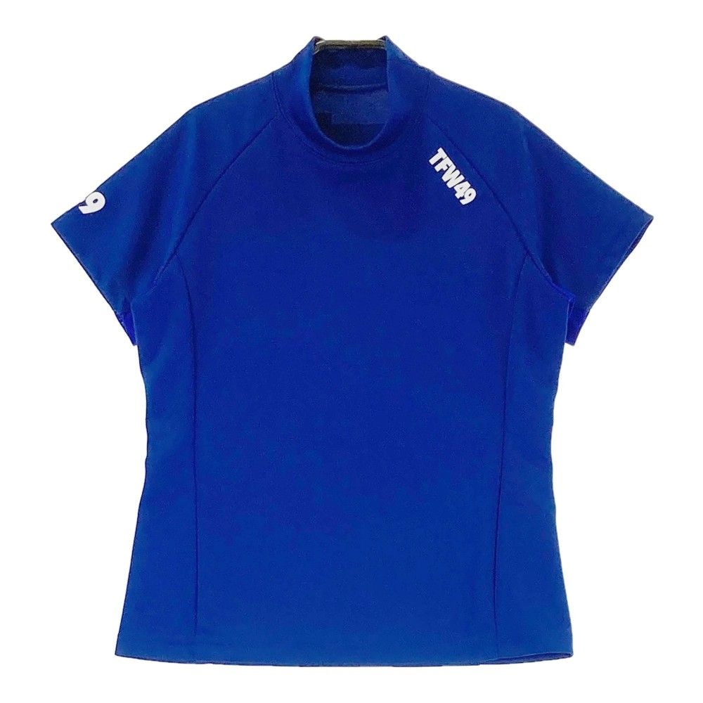 新品タグ付】TFW49 ネイビー ハイネックシャツ