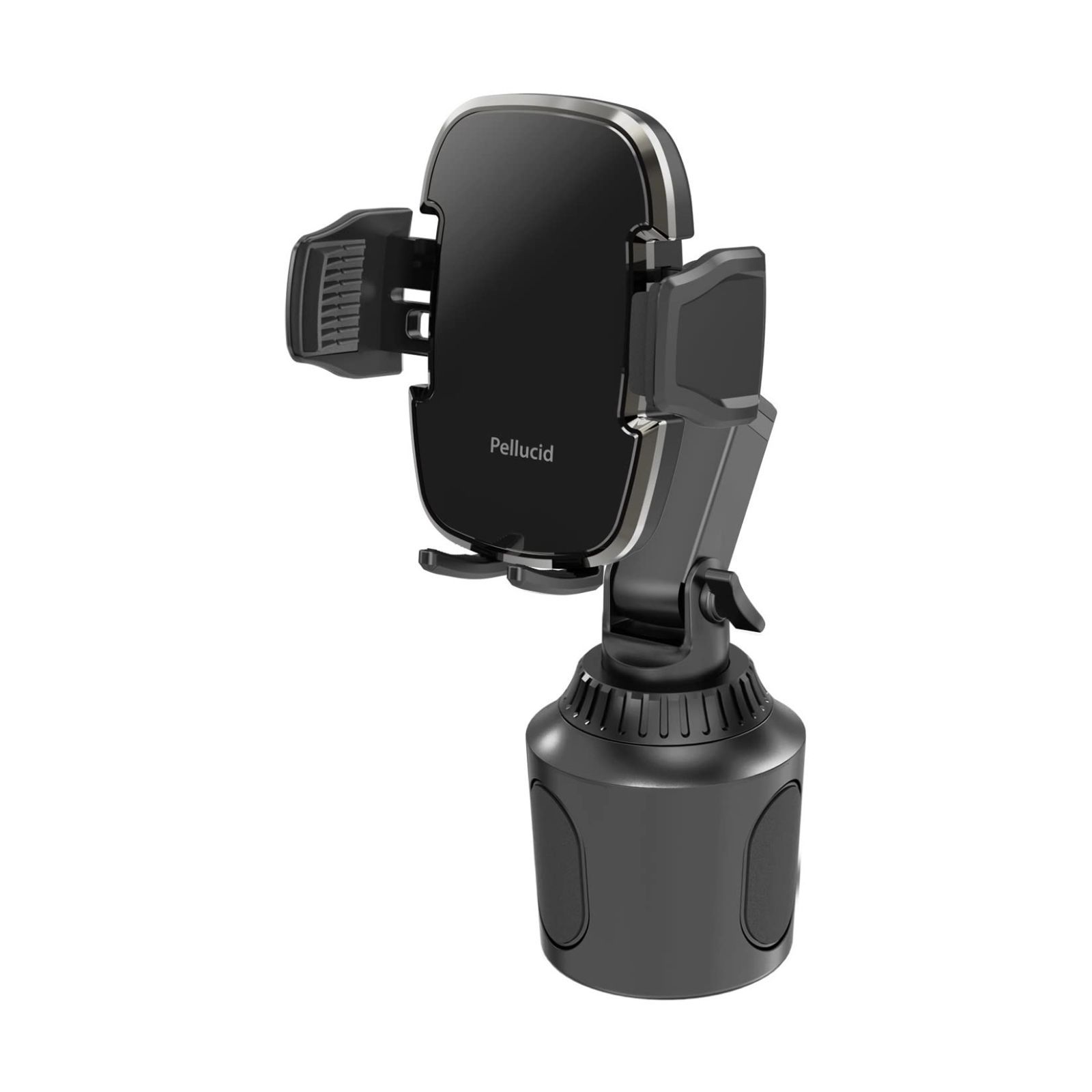 【新着商品】ペルシード(Pellucid) 車内用品 スマホホルダー コードレス自動開閉スマホホルダー ドリンクホルダー固定タイプ PPH2201