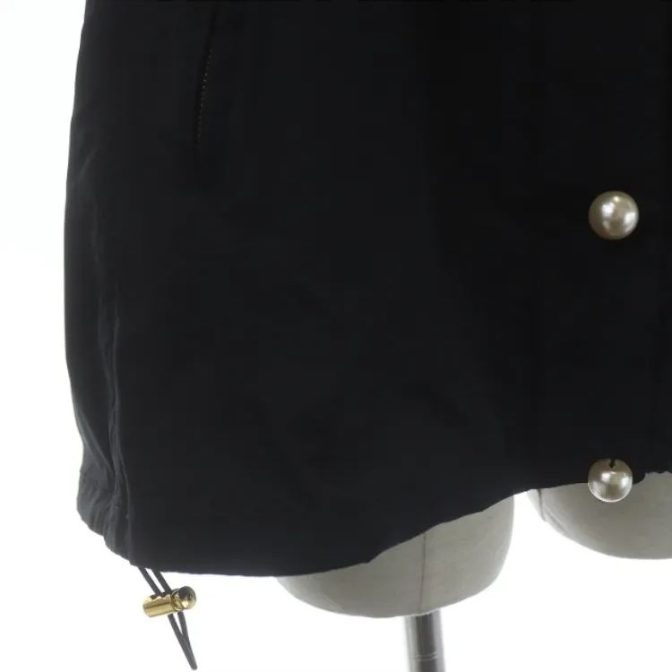 美品】yukiemon ユキエモン ゴージャスブルゾン ブラック(M) - メルカリ