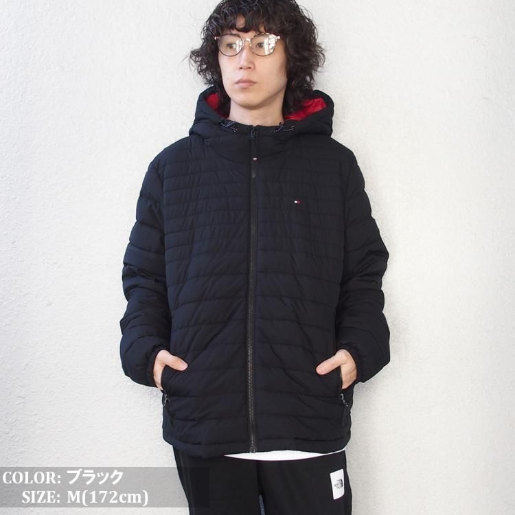 TOMMY HILFIGER トミーヒルフィガー 中綿ジャケット フード 中綿