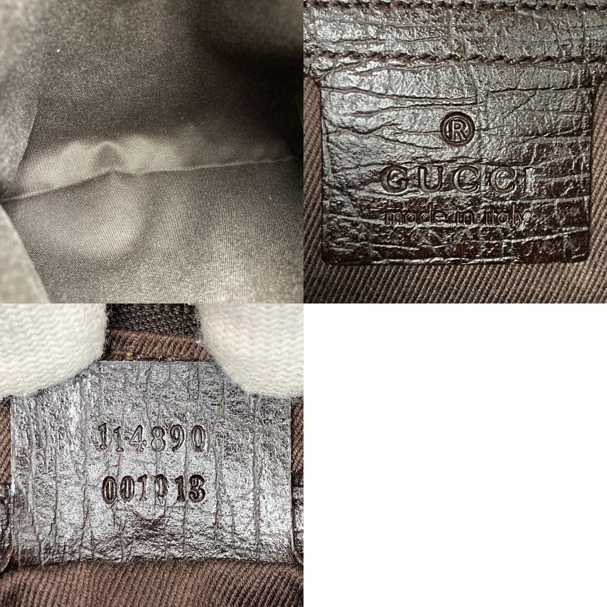 最終セール 美品 GUCCI グッチ ホースビット GG柄 ショルダー