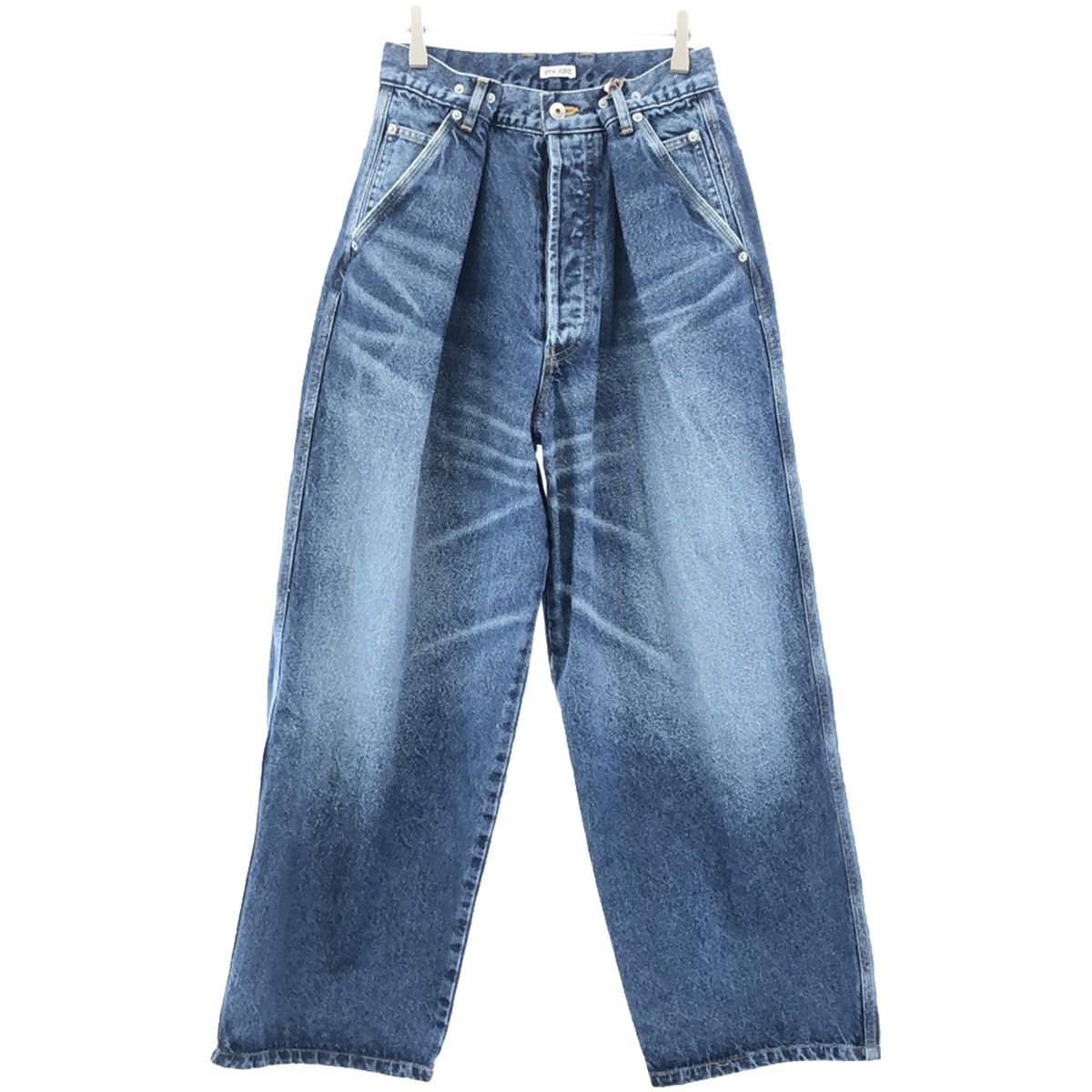 パンツ INSCRIRE wide denim INSCRIRE / アンスクリア | Wide Denim - Blue | 通販 - 正規