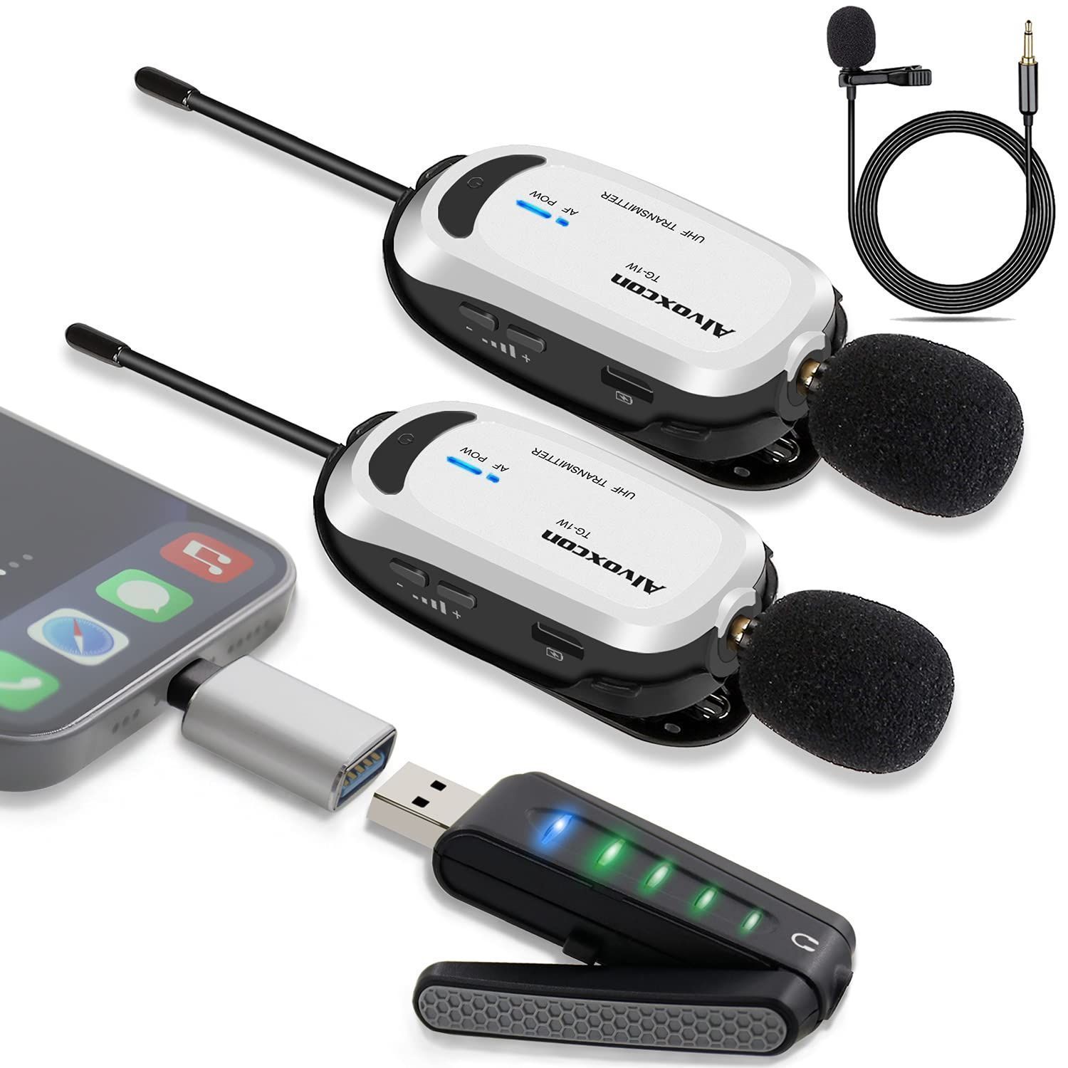 特価商品】日本語説明書 軽量 モニタリング 拡声 録音録画 UHF