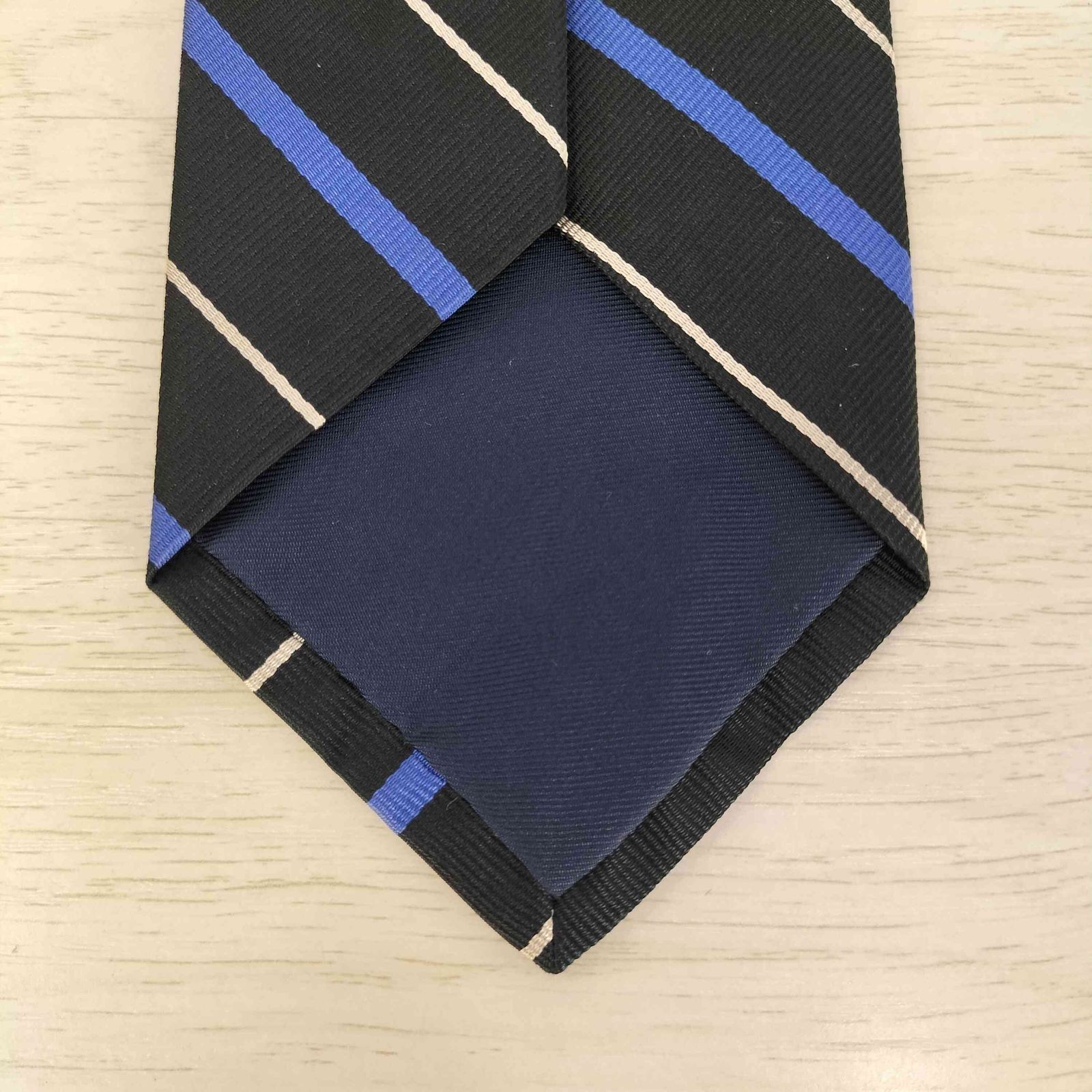 【タグ付き未使用】　ポロバイラルフローレン　ネクタイ　ストライプ　ロゴ　刺繍 Polo Ralph Lauren 刺繍ロゴ ストライプ ジャガードネクタイ 赤