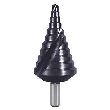 2営業日で発送 ルコ 101090FRUKO 2枚刃スパイラルステップドリル 40.5mm チタンアルミニウム7659938