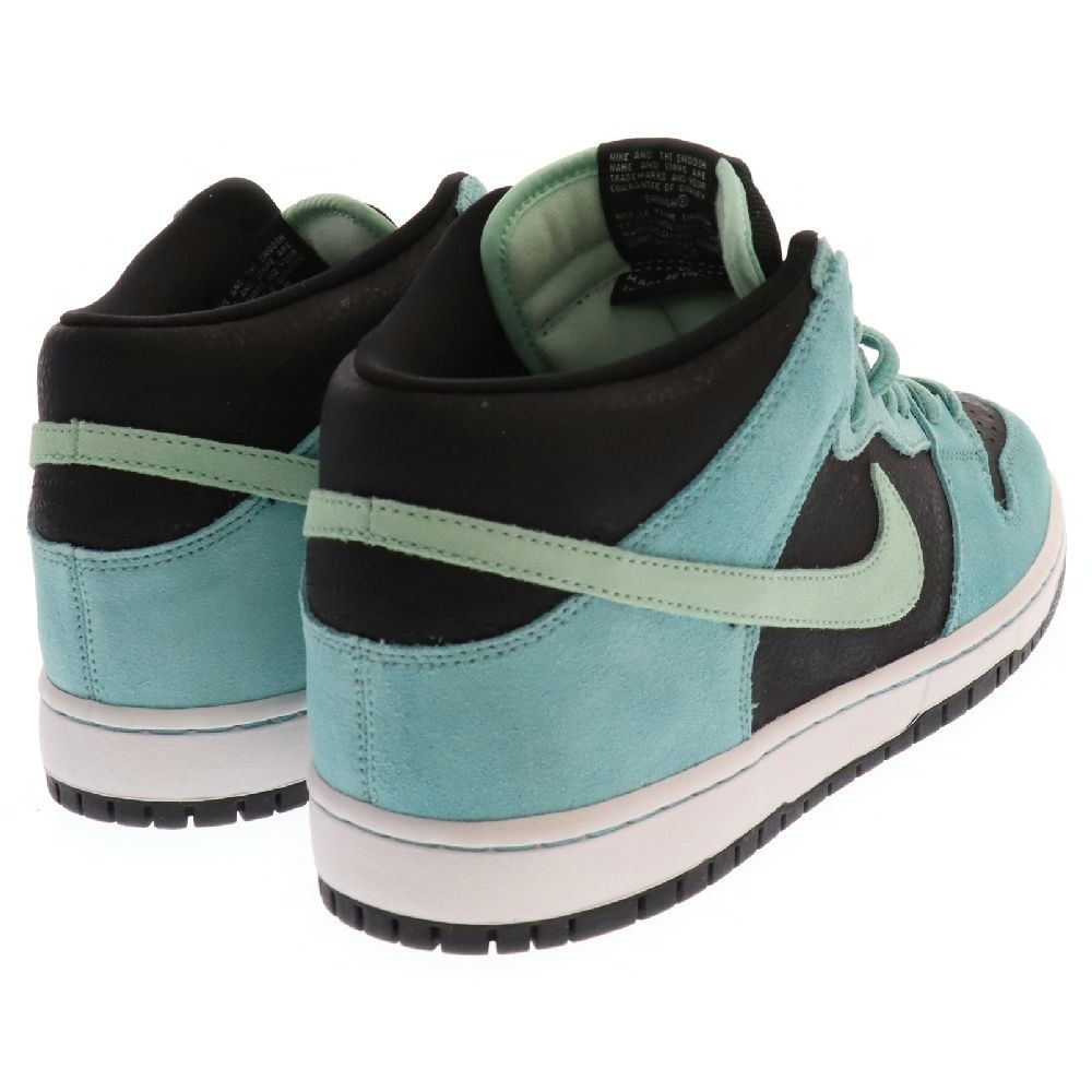 NIKE SB (ナイキエスビー) DUNK MID PRO SEA CRYSTAL BLACK/MEDIUM MINT-SEA CRYSTAL  ダンクミッドプロ スウェード ミッドカットスニーカー 314383-033 US9.5/27.5cm - メルカリ