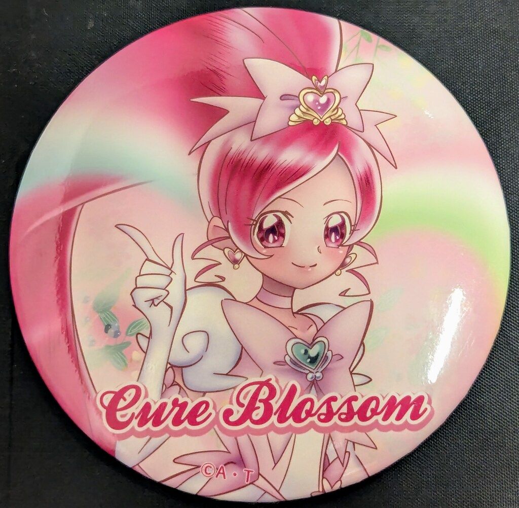 東映アニメーション 全プリキュア展 限定缶バッジ キュア