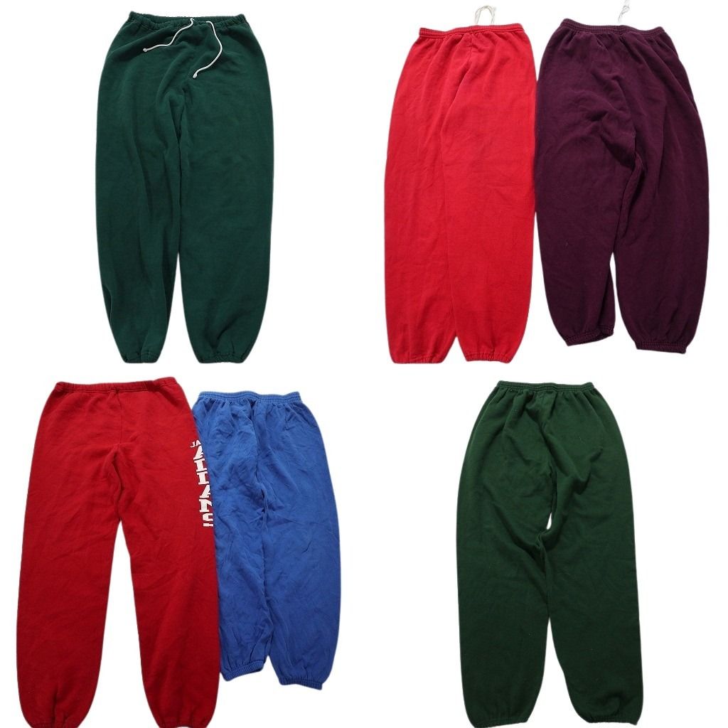 古着卸 まとめ売り スウェット パンツ 6枚セット メンズ XL |2XL ヘインズ ラッセル ルームウェアー 古着 NC0811