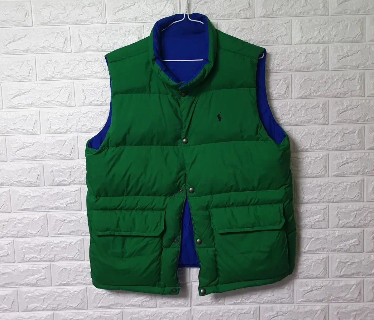 【雷市場（ポンジャン）商品韓国直送】 POLO RALPH LAUREN(ポロラルフローレン) リバーシブル ダウンベスト 出品