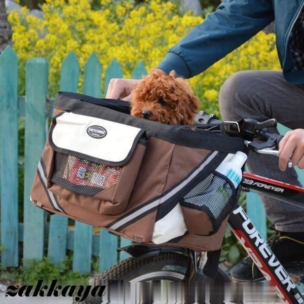 犬 キャリーバック サイクリング 10kg以内犬用 脱着式 自転車 お出かけ ペットキャリー 自転車カゴ 前かご 自転車バッグ 犬用 猫用 小型犬
