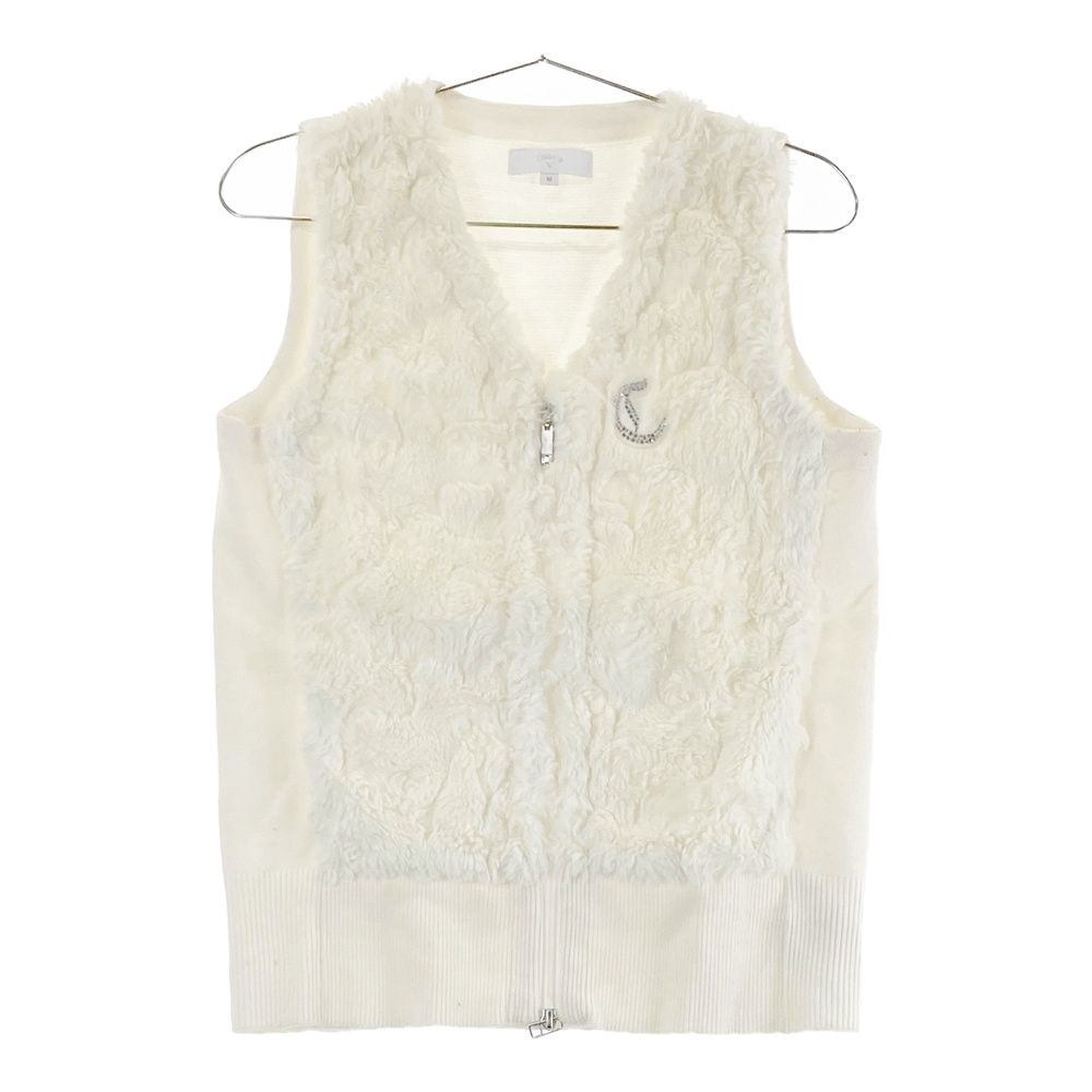 年末セールcallaway キャロウェイ セットアップ ホワイト ベストスカート □ キャロウェイ(Callaway) ゴルフウェア ベスト スターストレッチ