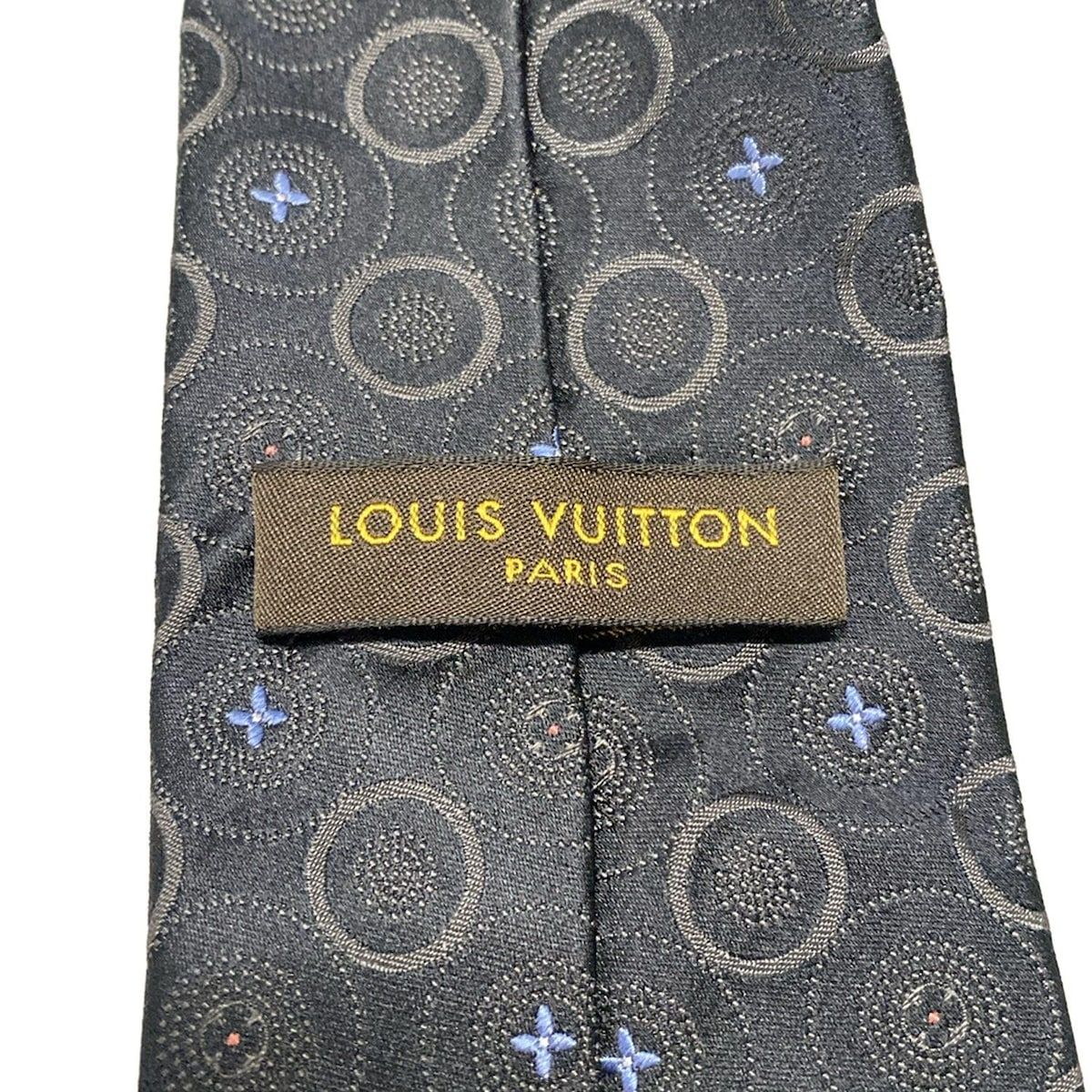 LOUIS VUITTON(ルイヴィトン) ネクタイ メンズ - ダークネイビー