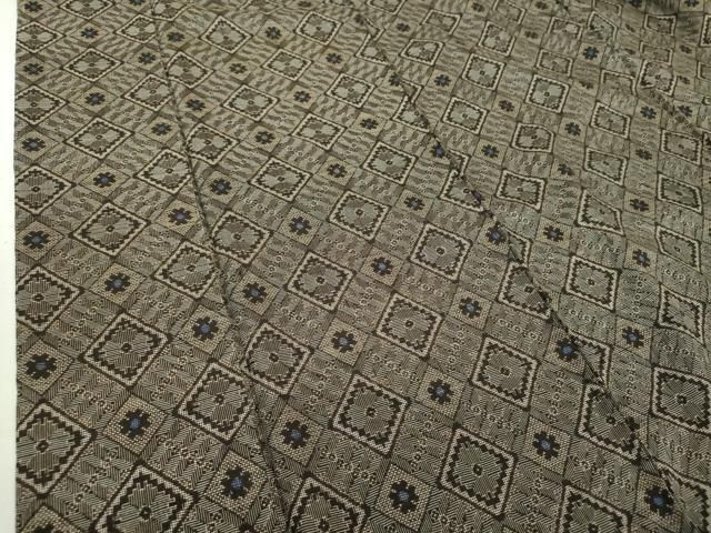 平和屋着物○本場大島紬 龍郷絣 花菱文 正絹 逸品 DAAS3042ps - メルカリ 