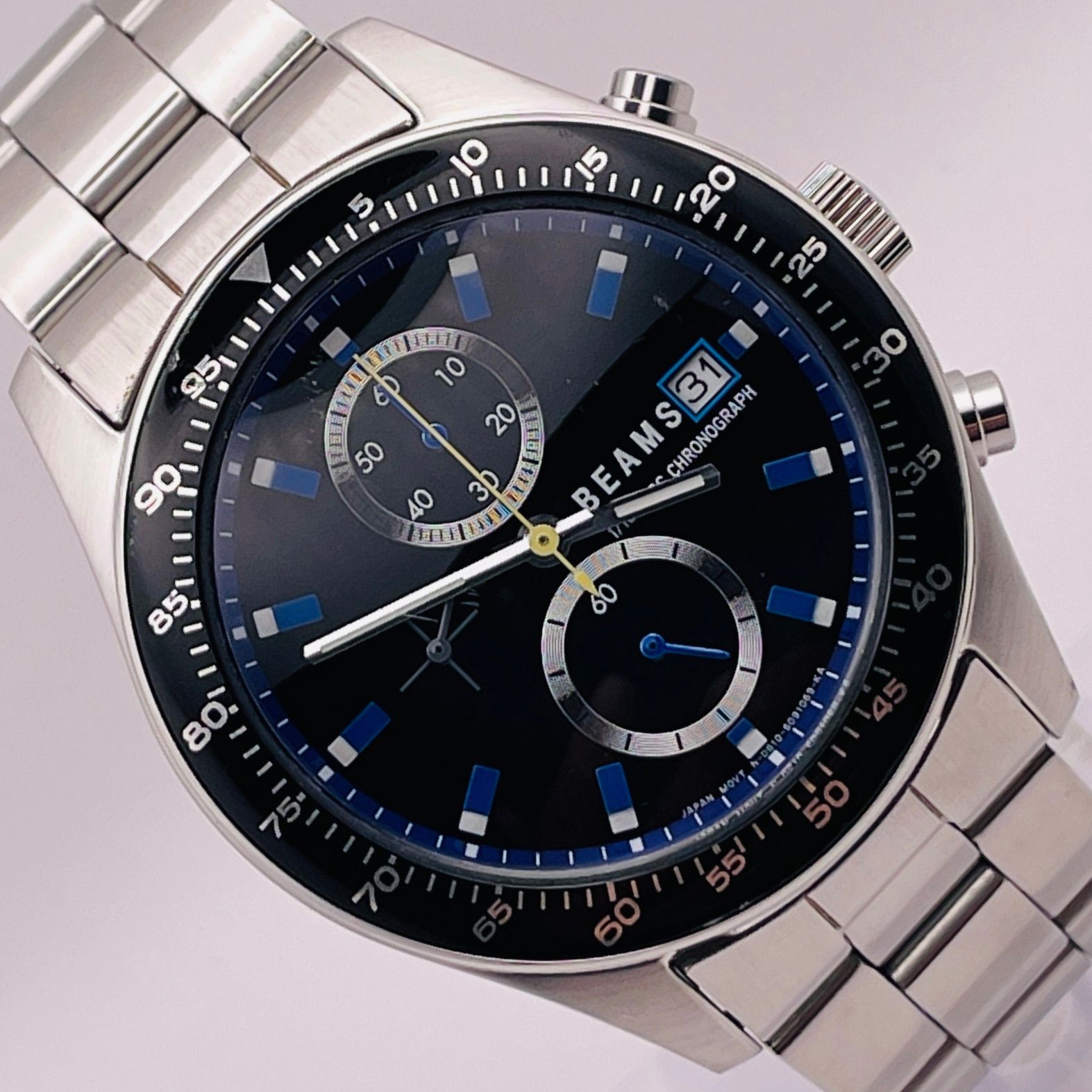 T461）良品 正常稼働 CITIZEN シチズン BEAMS ビームス クロノグラフ