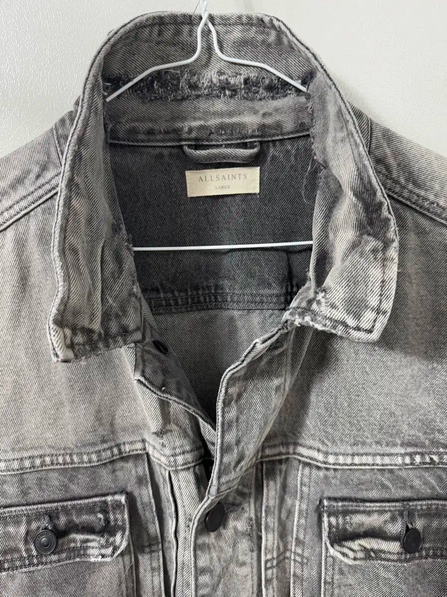 ALLSAINTS オールセインツ L サイズ 100 ー 105 ウォッシング デニム デニムジャケット