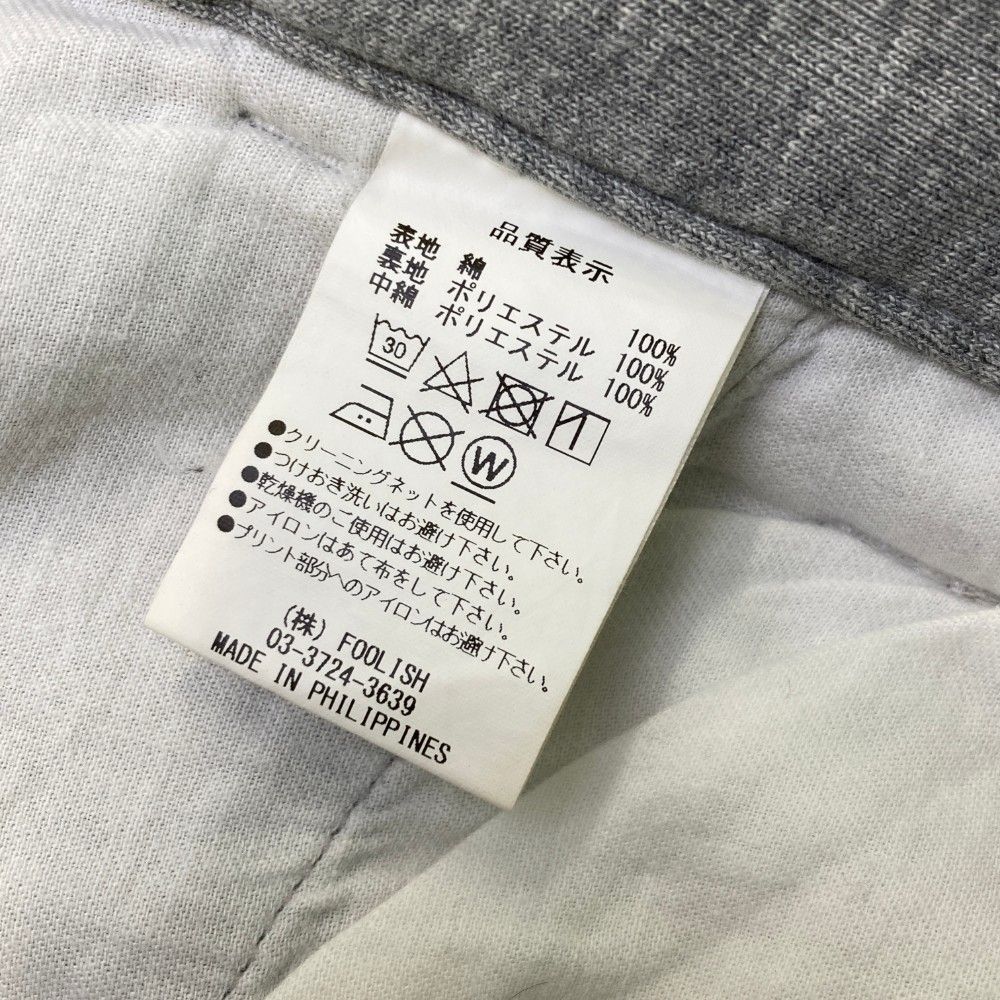 ラフアンドスウェル 中綿 スウェット パンツ ゴルフウェア グレー
