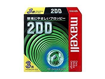 【中古】日立マクセル 3.5型フロッピーディスク 2DD 1.0M 3枚入 MFDD.C3P wgteh8f