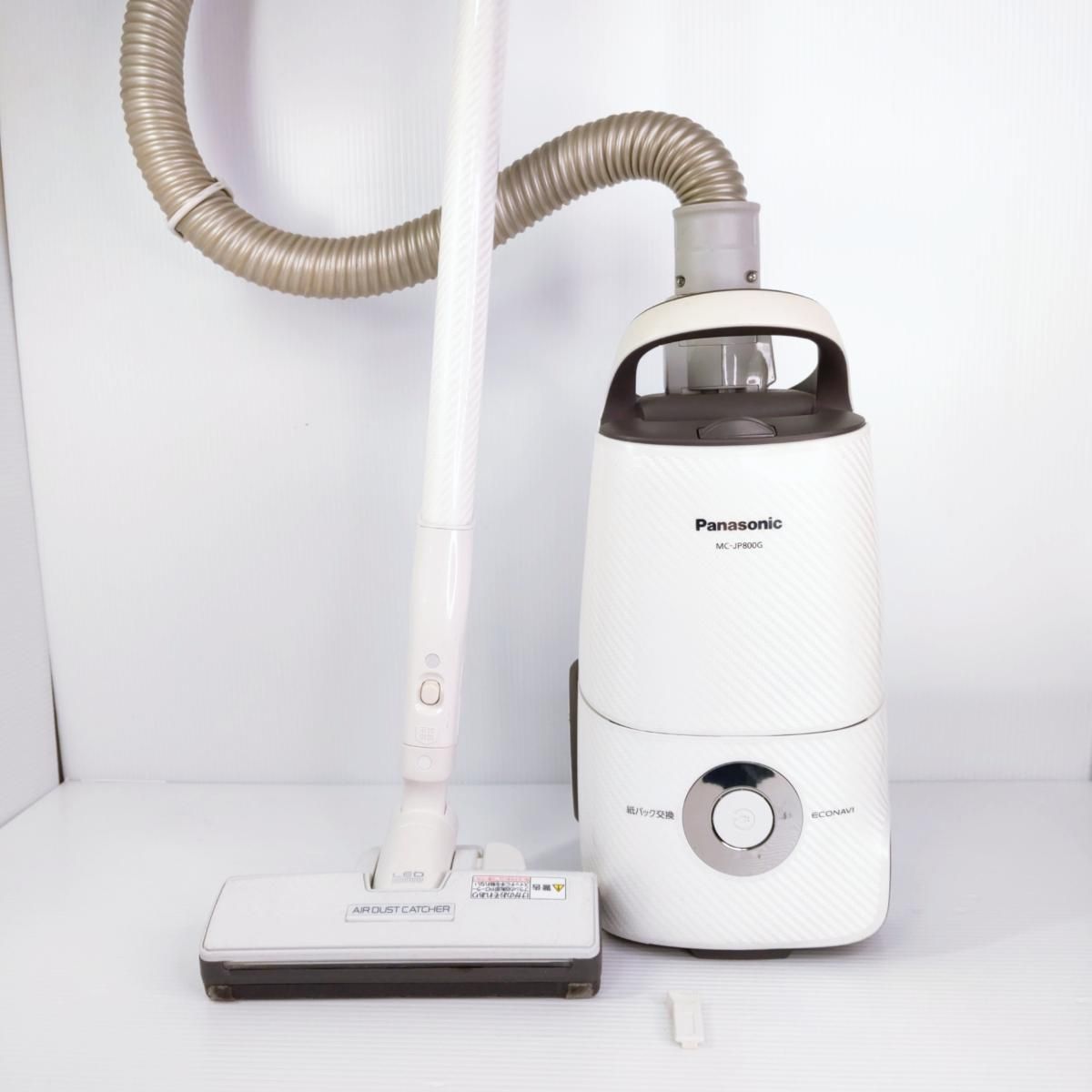 品 Panasonic パナソニック Jコンセプト 紙パック式 掃除機 2018年製 ホワイト MC-JP800G〇YR-54033〇