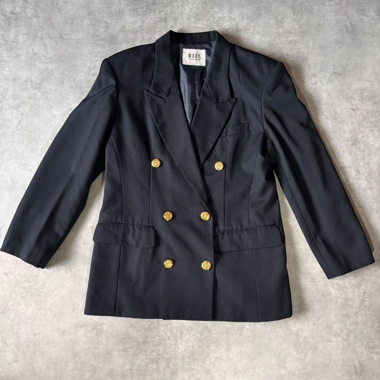 2点セット】紺ブレザー & 2タックコーデュロイ パンツ 175-180 2点セット】紺ブレザー & 2タックコーデュロイ パンツ 175-180