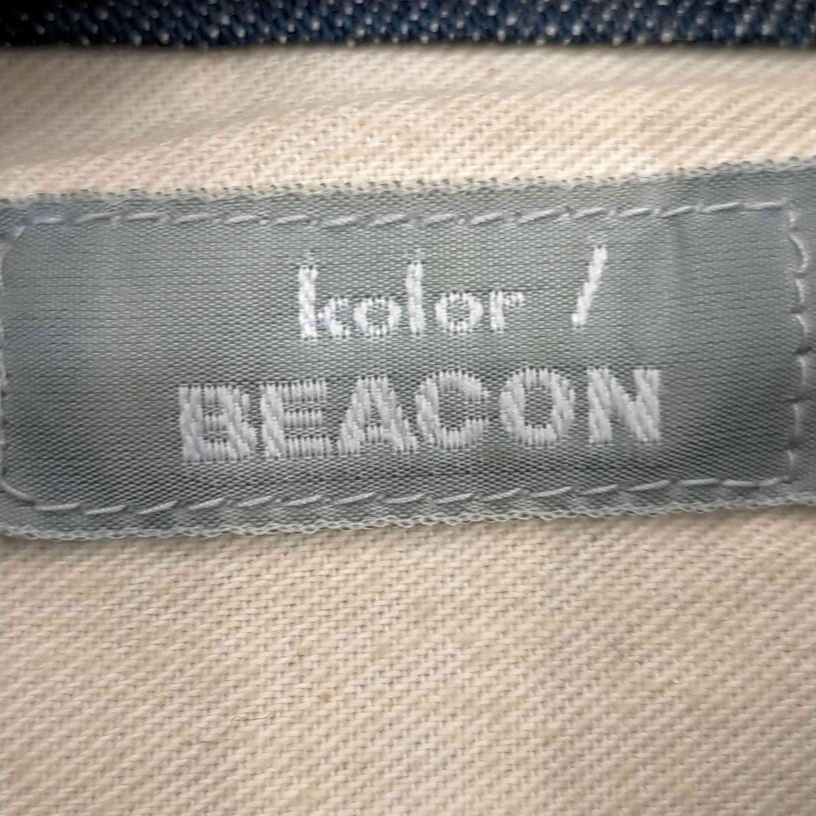 カラー ビーコン kolor BEACON デニムボンバージャケット メンズ 1