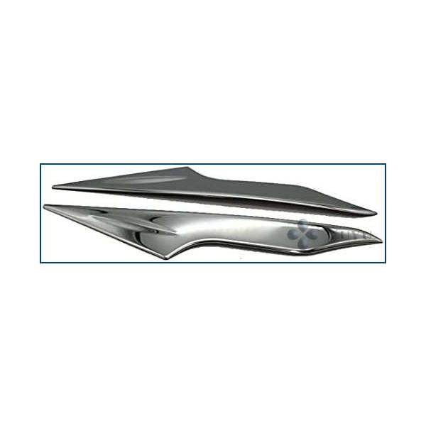 ヤリス 210系 10系 15系 ステンレス ヘッド ライト サイド ガーニッシュ トリム