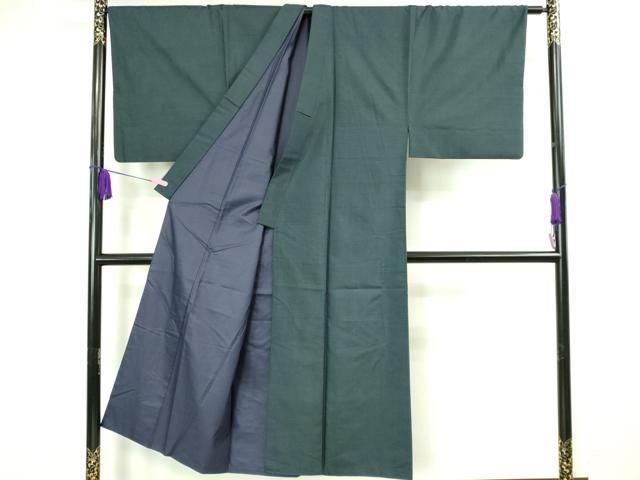 平和屋本店□極上 男性 本場大島紬 アンサンブル 100亀甲 総詰め 逸品