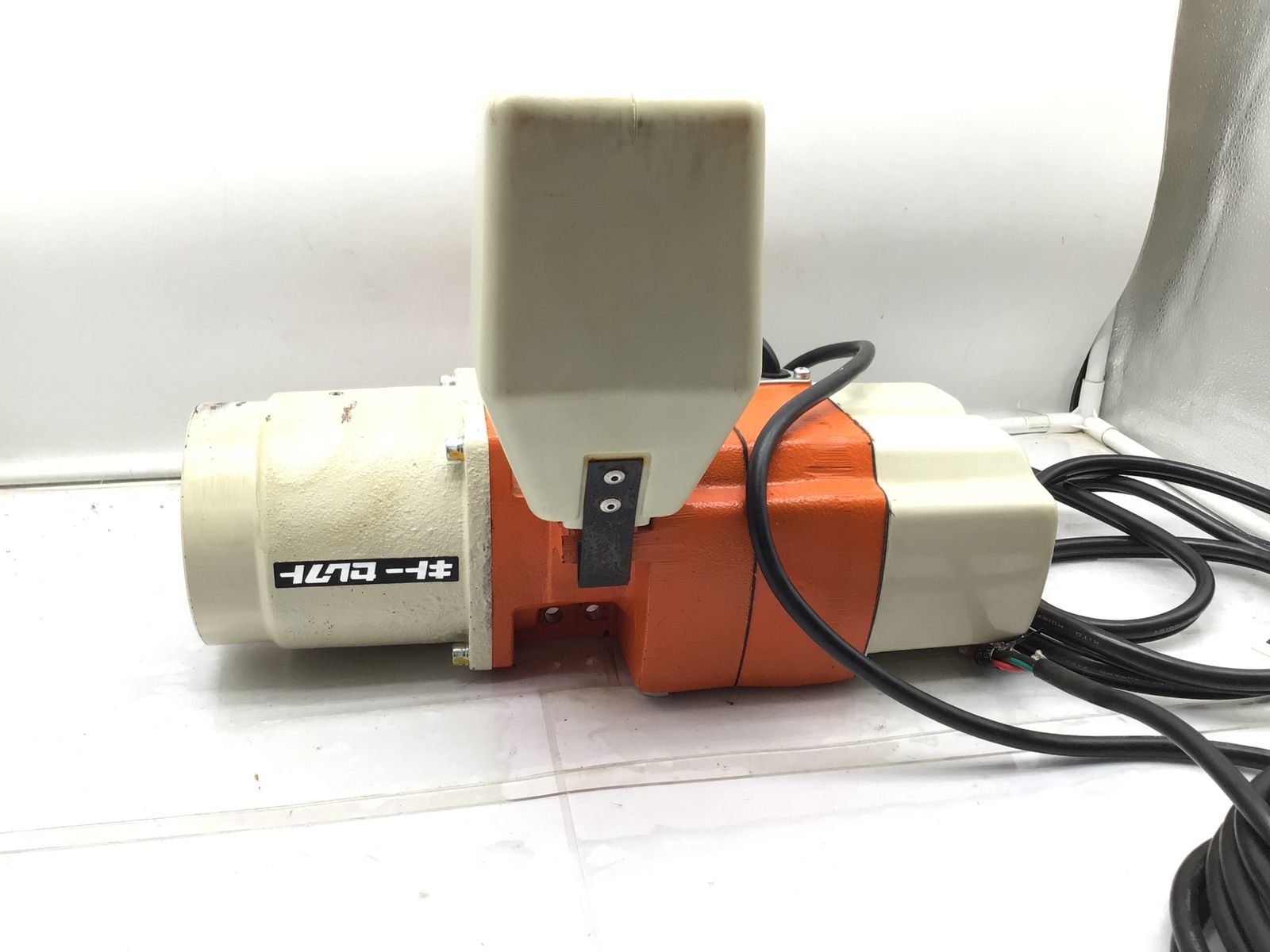 3相AC200V100kg電動チェーンブロックキトーセレクト1速形 2点ボタン