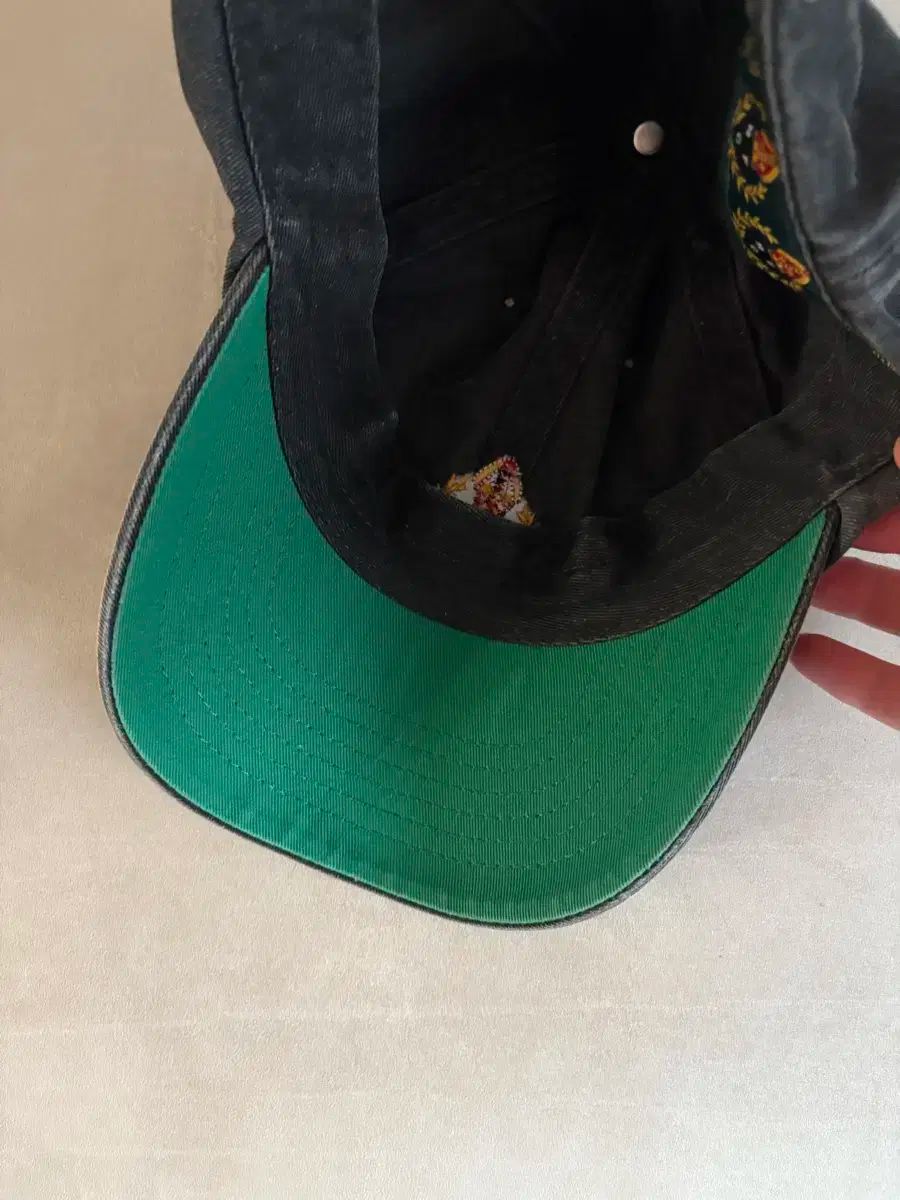 Heritage Floss ヘリテイジフロース 6 パネル ボールキャップ 帽子 チャコール