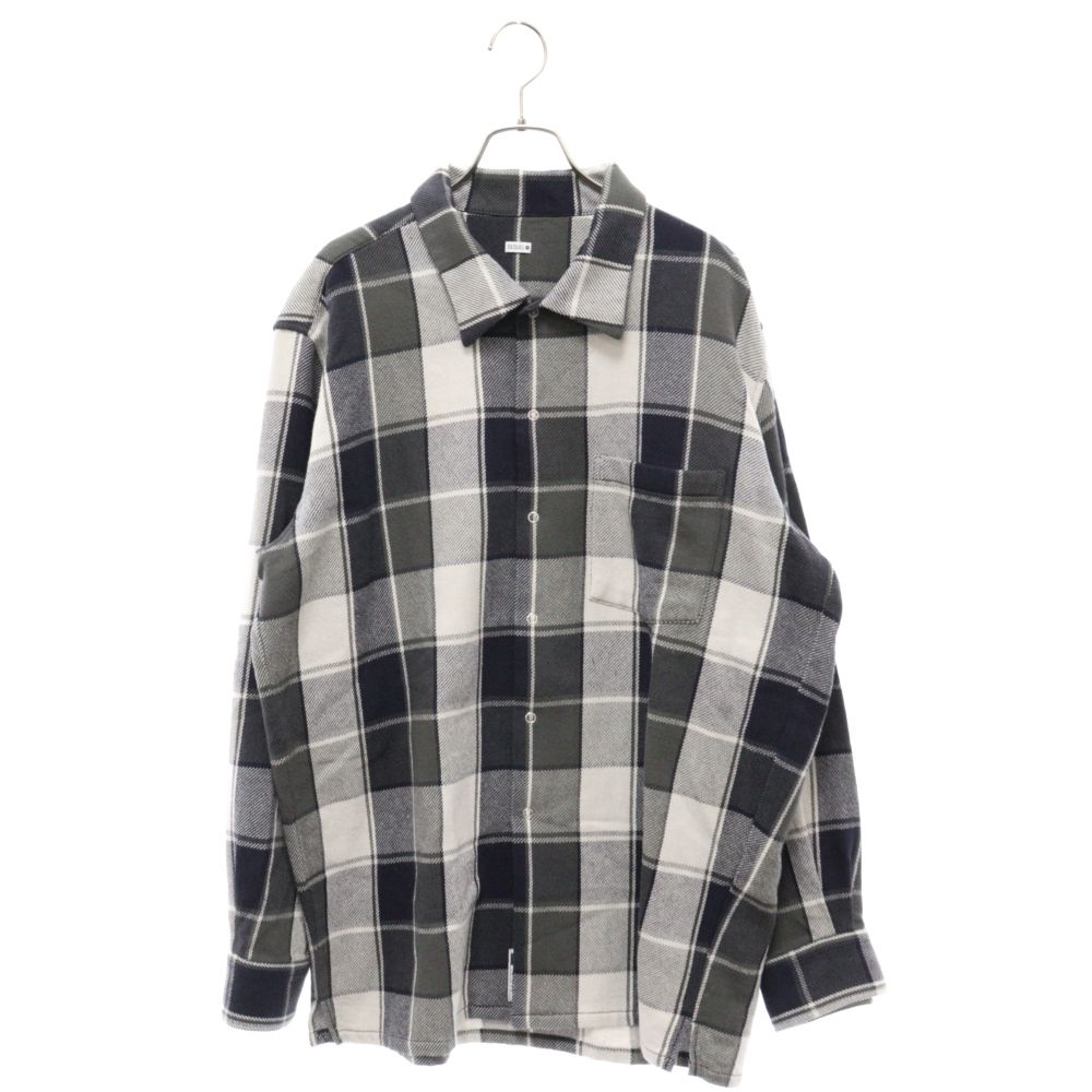 SEQUEL (シークエル) 21AW CHECK NEL SHIRT タータンチェック