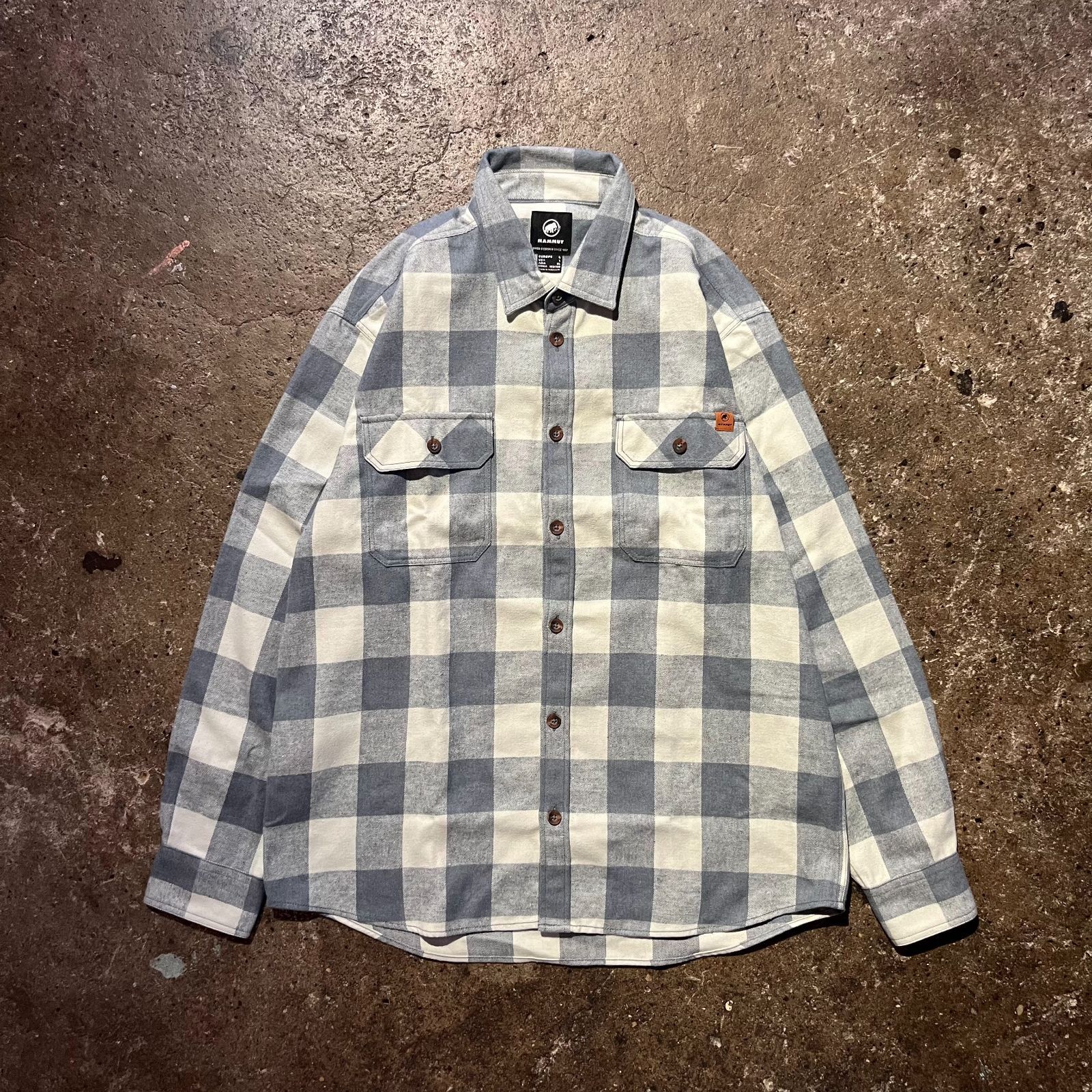 MAMMUT 25aw Tamaro Longsleeve Shirt AF Men XL マムート 2025aw タマロロングスリーブシャツ チェック 1015-01431