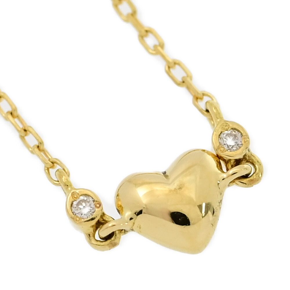 AHKAH アーカー ハートモチーフ・ディアリー 2P・ダイヤモンド  