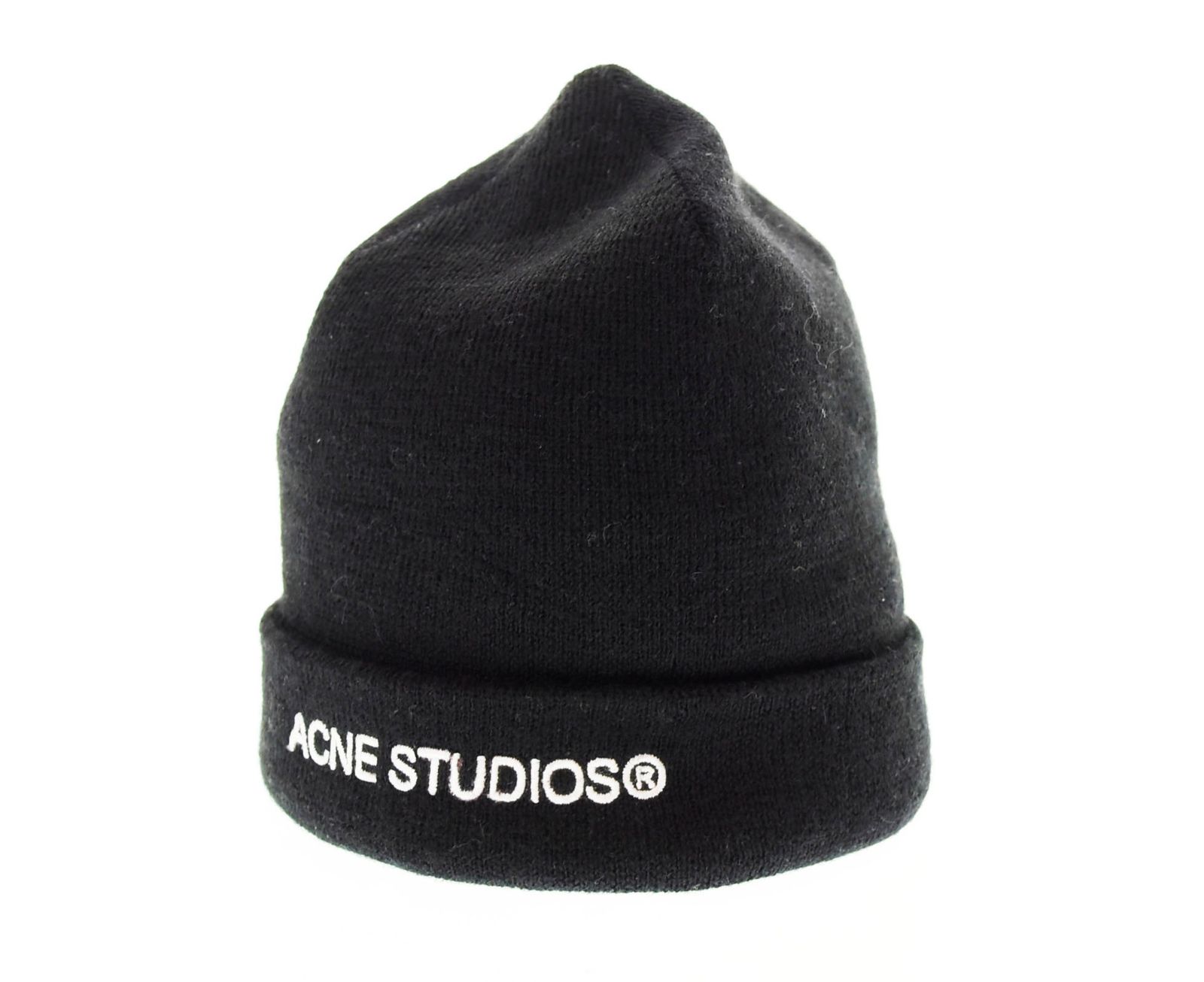 アクネステュディオス Acne Studious embroidered logo beanie FN-UX