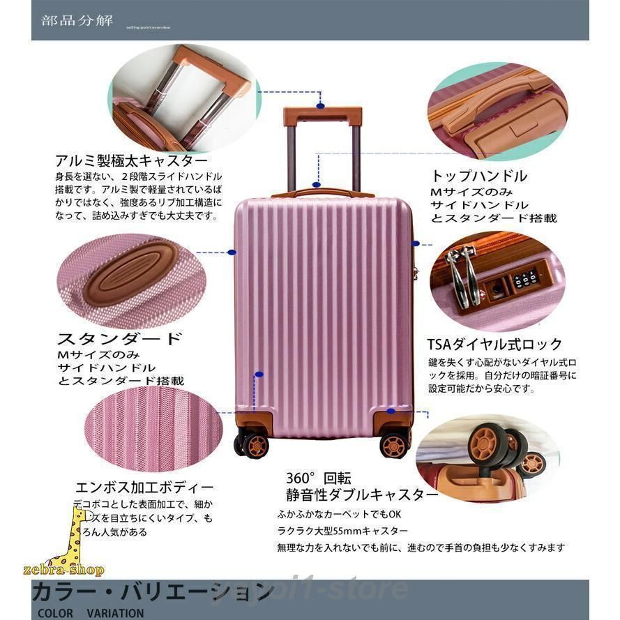 キャリーケース かわいい