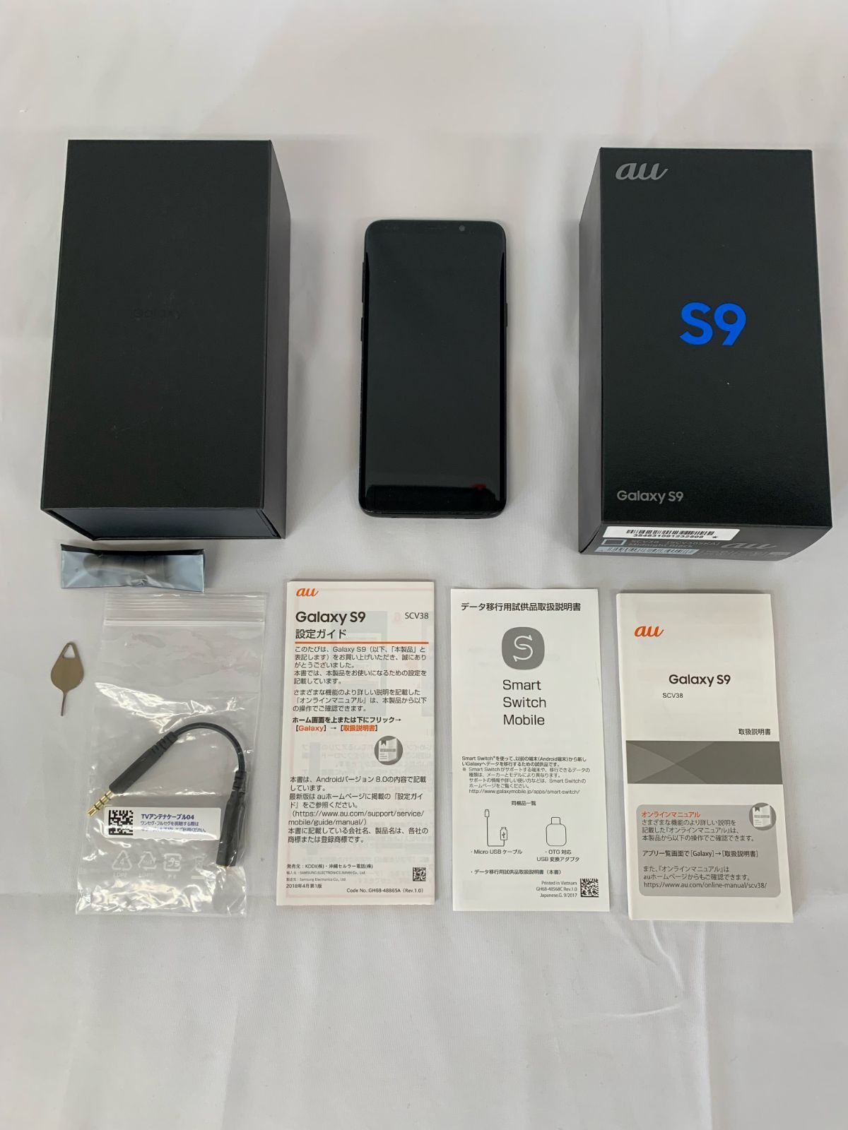 Galaxy S9 au版 SCV38SKA-