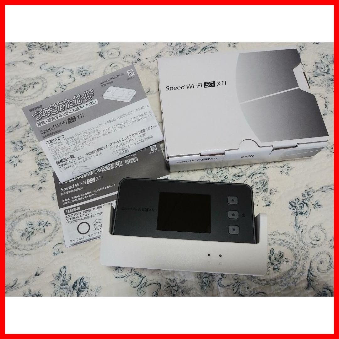 迅速発送】ＫＤＤＩ（株） NEC speed Wi-Fi 5g x11 - メルカリ