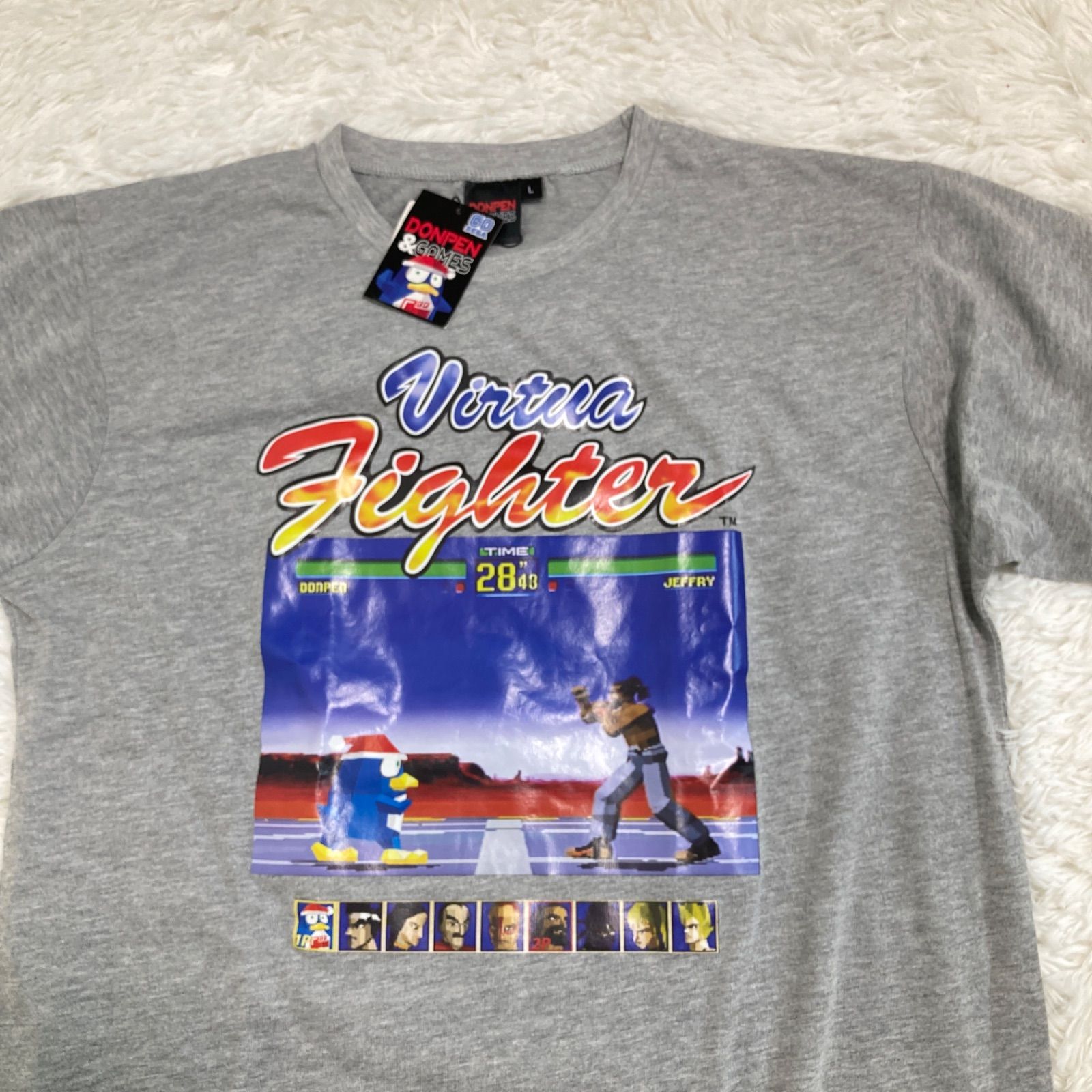 バーチャファイター2、3 Tシャツ 新品 未使用　未開封　6枚 バーチャファイター2、3 Tシャツ 新品 未使用 未開封 6枚