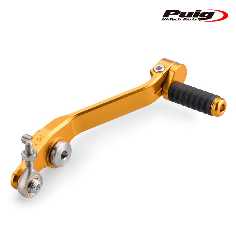 Puig 22230O ADJUSTABLE GEAR SHIFT PEDAL GOLD YAMAHA MT-09 24-25 MT-09SP 24-25 プーチ アジャスタブルシフトペダル